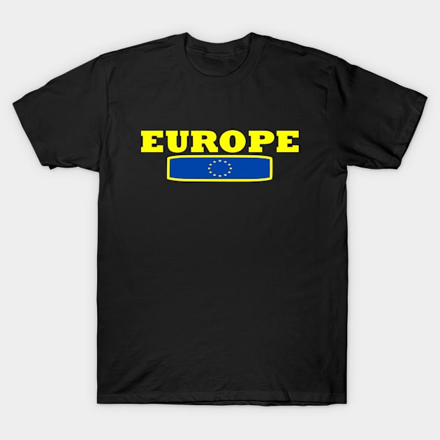 Europe T-Shirt by Milaino